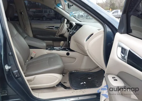 2014 Nissan Pathfinder S из США, поврежденный, VIN 5N1AR2MNXEC706566